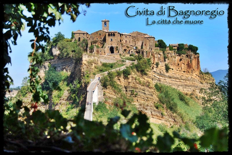 civita di bagnoregio, la citta che muore, umierajace miasto, the dying city