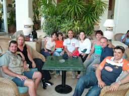 Our group in Inter Continental Hotel, Cairo