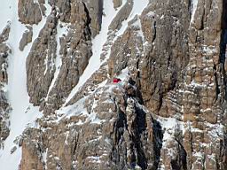 aerial view of Gran Sasso d'Italia