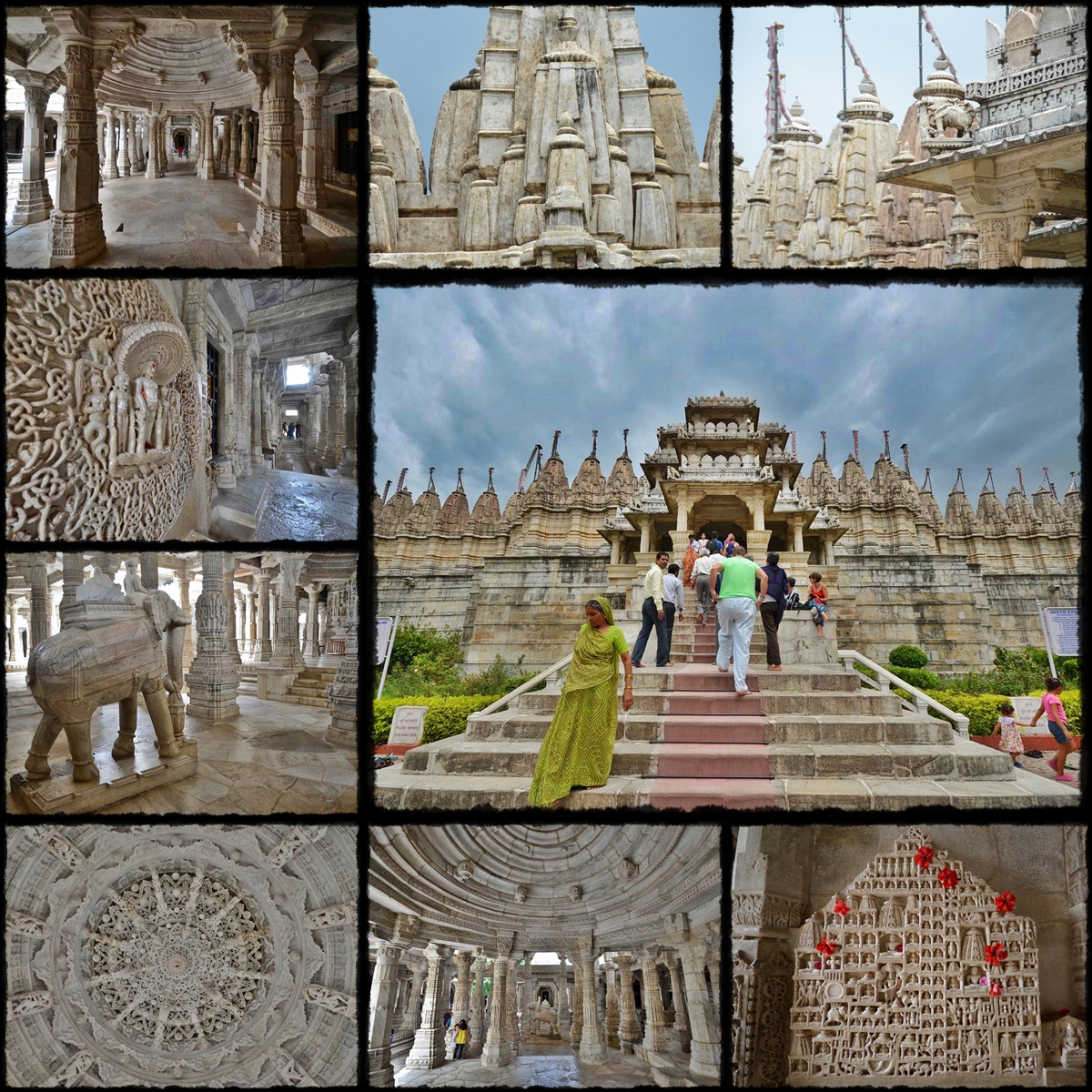 RANAKPUR WHITE MARBLE JAIN TEMPLE