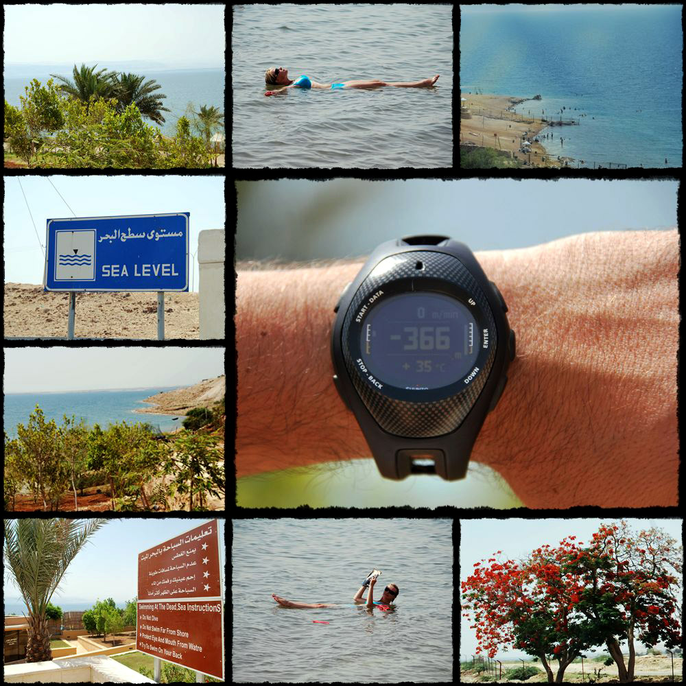 dead sea, death sea, morze martwe, gallegiare, gallegia, plaa morza martwego, albero del fuoco, drzewo ogniste, unoszenie sie na wodach morza martwego, depresja, suunto x9 mi, dead sea beach