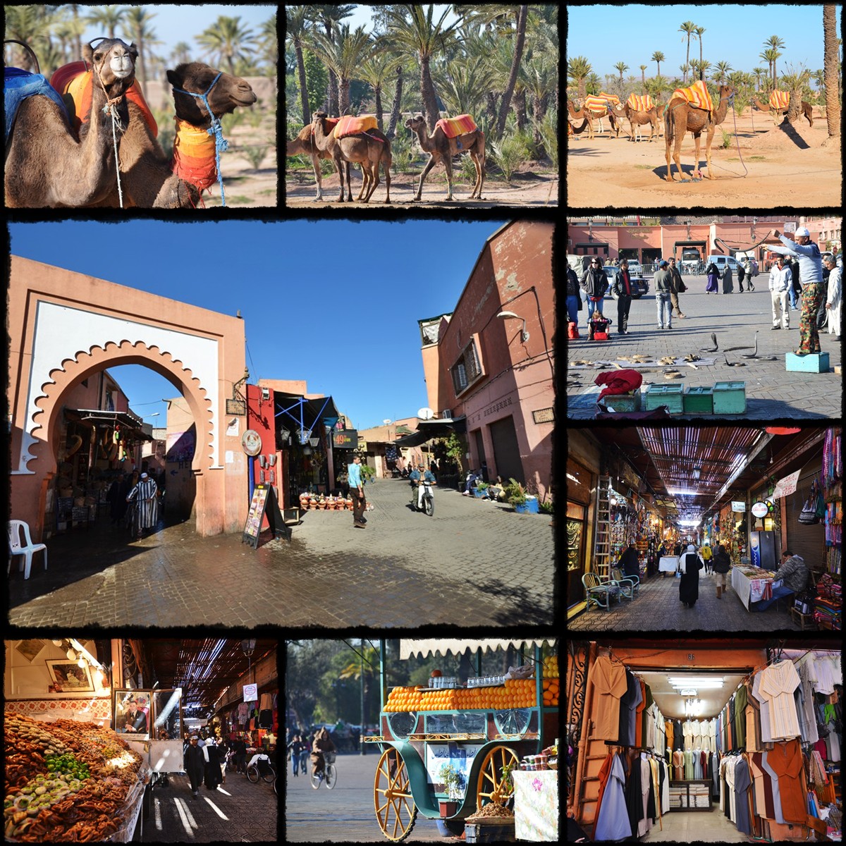 morocco, maroco, maroko, marocco, marrakech, marrakesz, marakesz, bacino della menara, saadiane tomb, koutoubia, palazzo bahia, dar di saud museum, souks, souk, suk, medina, djemaa el fna place, piazza, plac djemaa el fna, palm forest